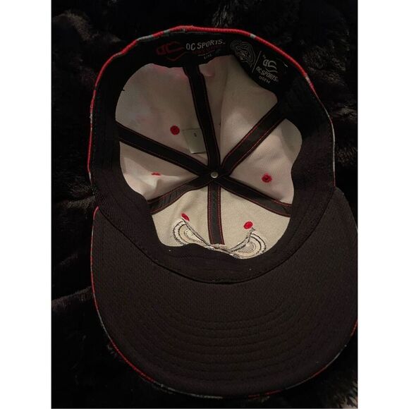 OC Sports MWS Series Men's Red Camo Fitted Orem Owlz Baseball Cap XL - Picture 11 of 15